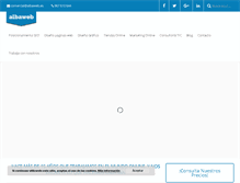 Tablet Screenshot of albaweb.es
